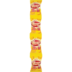 Willards Cheese Curls Strips 4 Pack 56g
