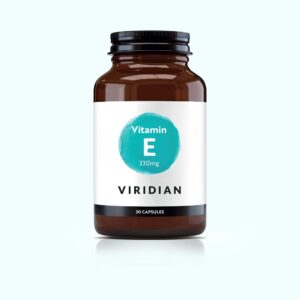Viridian Natural Vitamin E 400 Capsules - 30 Pack