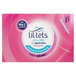 Lillets Tampons Super Applicator 12 Pack