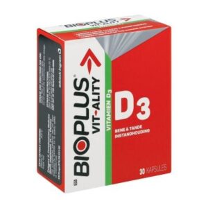 Bioplus Vit-ality D3 Capsules 30 Pack