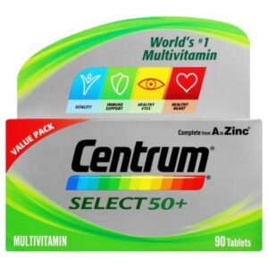 Centrum Select 50+ Multivitamin Tablets 90 Pack