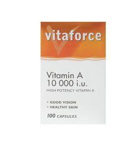 Vitaforce Skin Health Vitamin B Capsules 10000