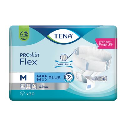 Tena Proskin Flex Plus Medium Incontinence Pads 30 Pack