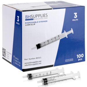 Syringe 3ml H-Ease NHS023ml - Pack of 100