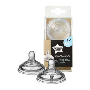 Tommee Tippee Medium Flow Teat 2 Pack