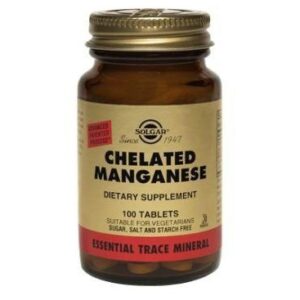 SV Chelated Manganese Supplement 16.6mg 100