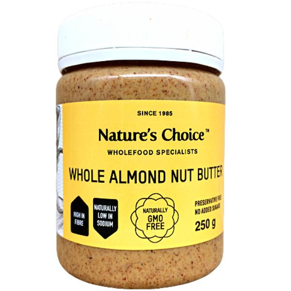 Nature's Choice Whole Almond Nut Butter 250g