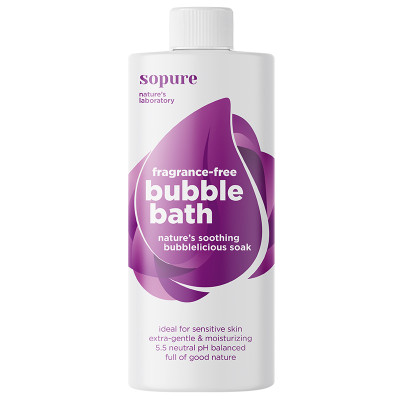 Sopure Fragrance-Free Bubble Bath 1L
